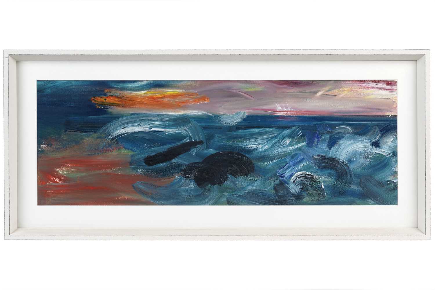 Lot 87 - Victoria Burlton - Dark Sea | oil