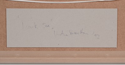 Lot 87 - Victoria Burlton - Dark Sea | oil
