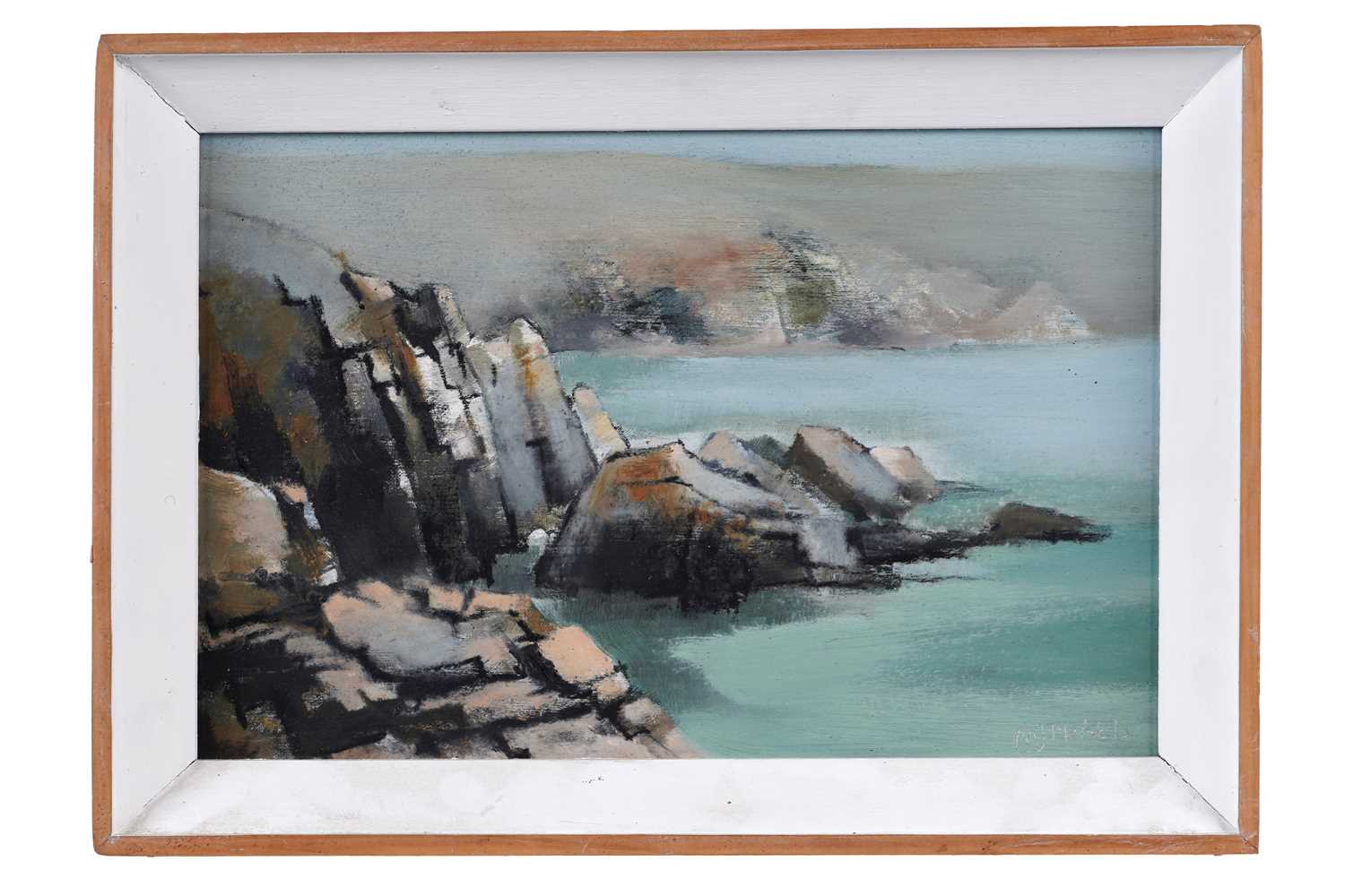 Lot 67 - Michael Praed - Fishing Rocks | oil
