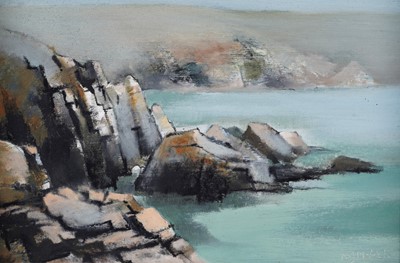 Lot 67 - Michael Praed - Fishing Rocks | oil