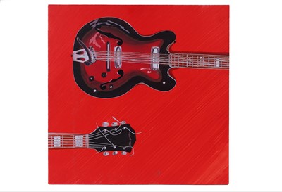 Lot 120 - Yair Meshoulam - Electric Guitar | oil