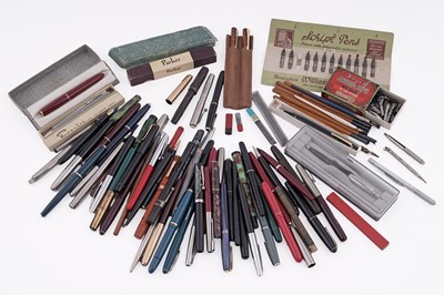 Lot 237 - A collection of fountain and ballpoint pens