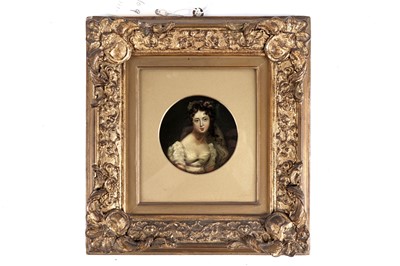Lot 808 - Early 19th Century - A Regency Romantic Period portrait miniature | oil