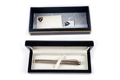 Lot 238 - An Aspinal of London silver fountain pen