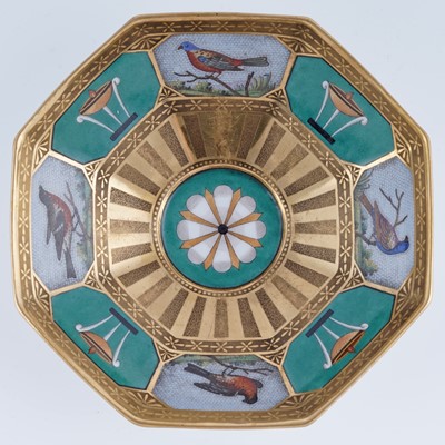 Lot 921 - A fine and rare Berlin 'en mosaique' tea and coffee service