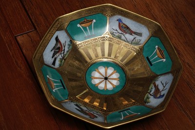 Lot 921 - A fine and rare Berlin 'en mosaique' tea and coffee service