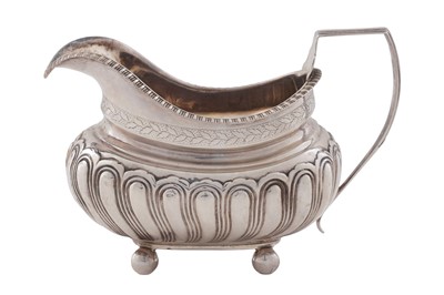 Lot 138 - A George III silver teapot