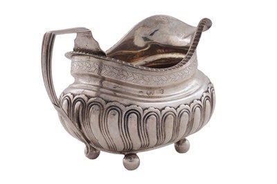 Lot 138 - A George III silver teapot