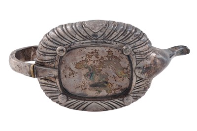 Lot 138 - A George III silver teapot