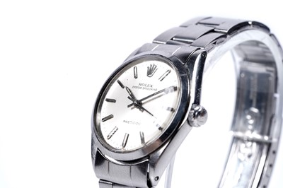 Lot 751 - Rolex Oyster Superking Precision: a stainless steel cased manual wind wristwatch