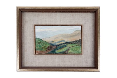 Lot 719 - Alexander Dunluce - Welsh Hills | oil