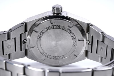 Lot 617 - IWC: a stainless steel cased midsized automatic wristwatch