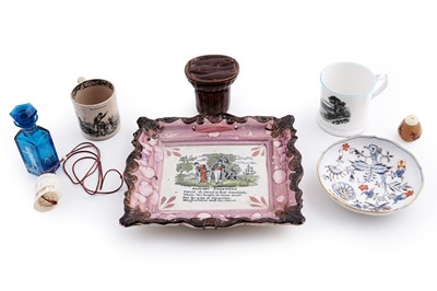 Lot 195 - Early 19th Century pottery and other items