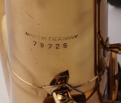 Lot 9 - A Julius Keilwerth tenor saxophone