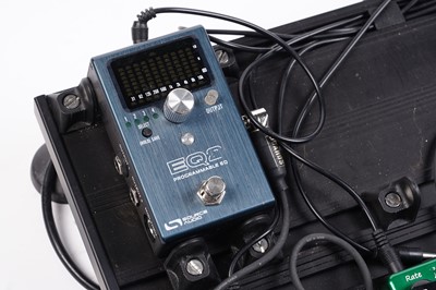 Lot 207 - An Aclam Guitars pedalboard and pedals