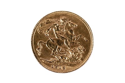 Lot 315 - A George V gold sovereign | 1914