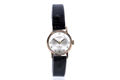 Lot 153 - A lady's 9ct gold cased Rotary wristwatch