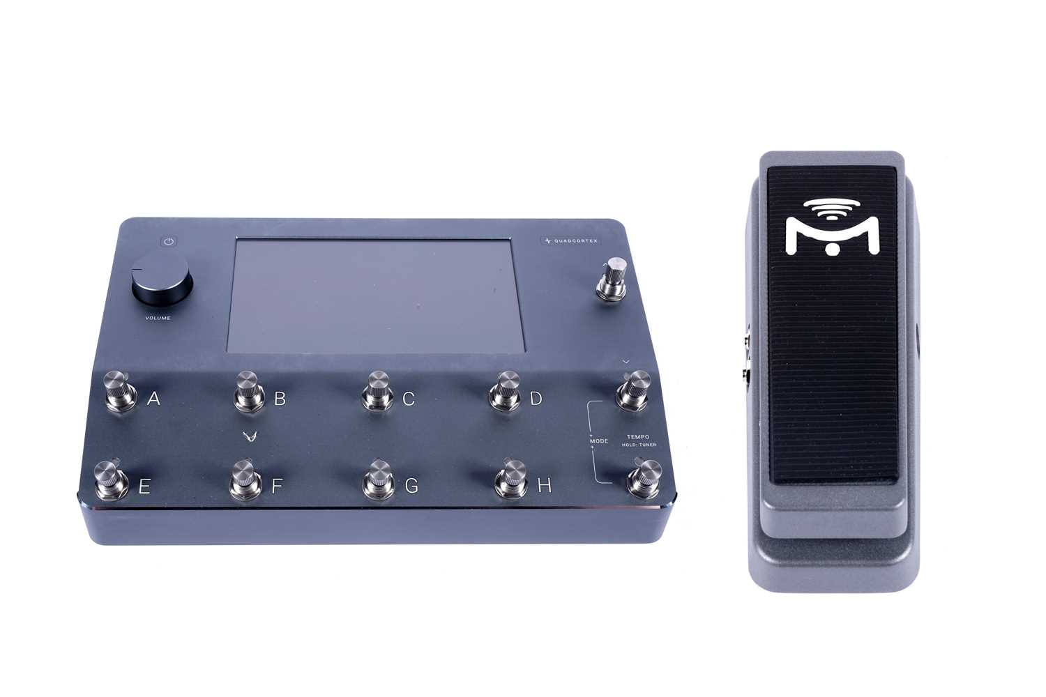 Lot 192 - A Neural DSP Quad Cortex; and a Mission Engineering expression pedal