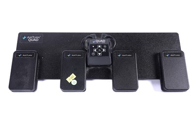 Lot 202 - Four Guitar pedals; and a blue tooth controller