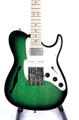 Lot 100 - A Fret King Black Label Country Squire Semitone Special