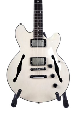 Lot 102 - A Fret King Black Label Elise semi-acoustic
