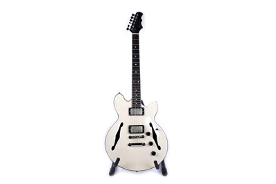 Lot 102 - A Fret King Black Label Elise semi-acoustic