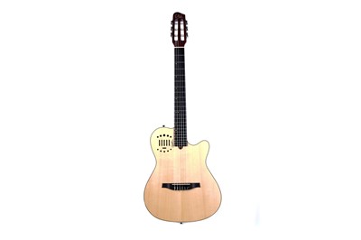 Lot 450 - A Godin Multiac Nylon Duet Ambiance electro-acoustic guitar