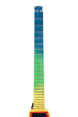 Lot 109 - A Pignose PGG travel guitar; and a home-made headless guitar