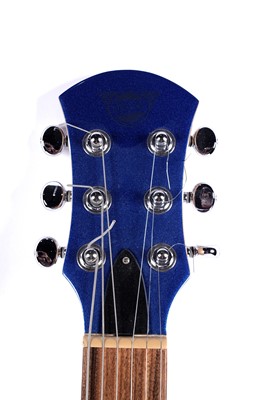 Lot 109 - A Pignose PGG travel guitar; and a home-made headless guitar