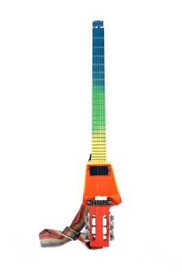 Lot 109 - A Pignose PGG travel guitar; and a home-made headless guitar