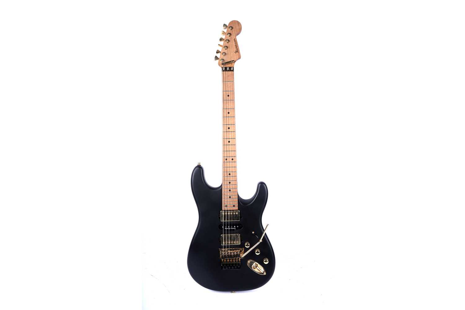 Lot 110 - A Stevenson branded S-type guitar