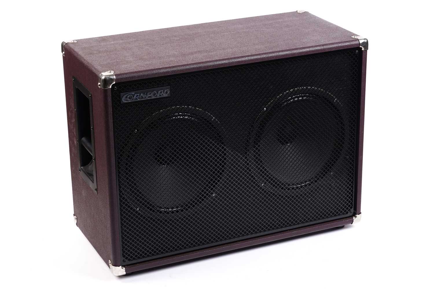 Lot 142 - A Cornford 2x12 speaker cabinet
