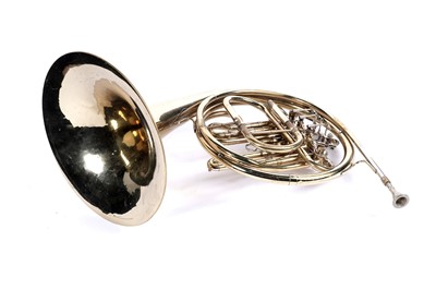 Lot 10 - A Boosey and Hawkes 400 French horn with case
