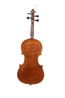 Lot 24 - A German E. R. Schmidt Amati violin