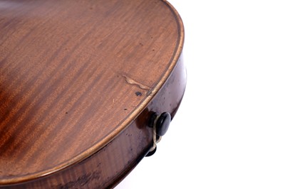 Lot 24 - A German E. R. Schmidt Amati violin