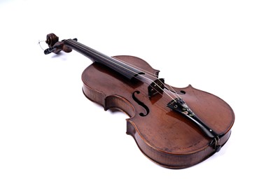 Lot 24 - A German E. R. Schmidt Amati violin