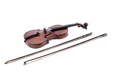 Lot 24 - A German E. R. Schmidt Amati violin