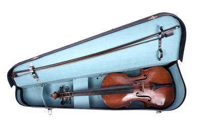 Lot 25 - A German violin