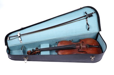 Lot 25 - A German violin