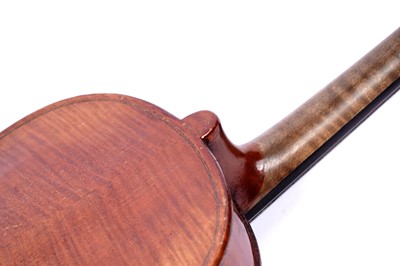 Lot 25 - A German violin