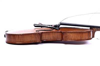 Lot 26 - A violin