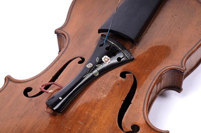 Lot 26 - A violin