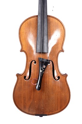 Lot 26 - A violin