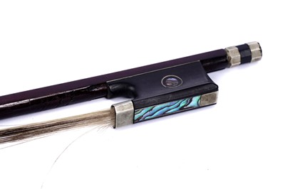 Lot 28 - An inlaid violin