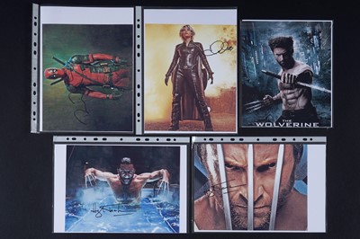 Lot 452 - A collection of Marvel comics ‘X-Men’ film related autographs