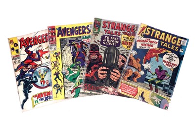 Lot 594 - The Avengers and Strange Tales, by Marvel Comics