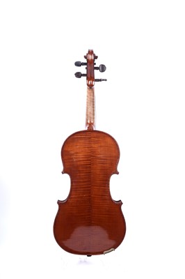 Lot 31 - A French violin labelled Francois Barzoni
