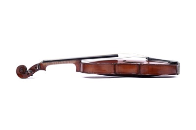 Lot 31 - A French violin labelled Francois Barzoni