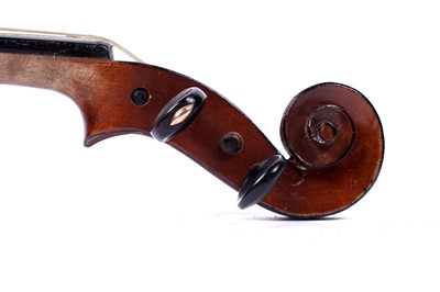 Lot 31 - A French violin labelled Francois Barzoni