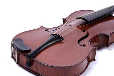 Lot 31 - A French violin labelled Francois Barzoni